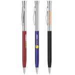 Custom Engraved Zeeman-III Ballpoint Pen w/Shiny Chrome Cap