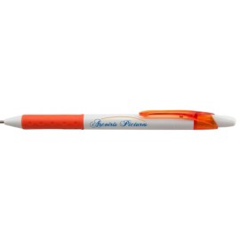 R.S.V.P. RT Ballpoint Pen - Orange/White Barrel Logo Branded