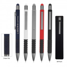 Dot Pen With Stylus Custom Engraved