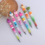 Color Gradient Plastic Ballpoint Pen Custom Imprinted