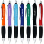 Victoria Soft Touch Metal Pen Logo Branded