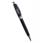 Logo Branded Bristol Ballpoint Pen-Metal