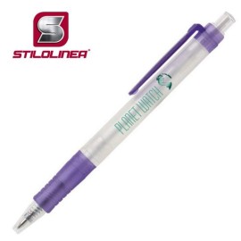 Eco Pen Translucent Barrel - Purple Custom Engraved