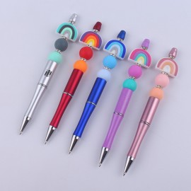 Custom Engraved Rainbow Silicone Shape Pen