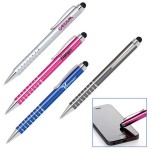 Aluminum Ballpoint Pen with Capacitive Stylus Custom Engraved