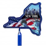 Logo Branded Inkbend Standard Billboard Pens W/ New York Stock Insert