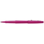 Custom Engraved Papermate Flair Felt Tip Pen - Magenta Pink