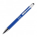 Custom Imprinted Spectra Metal Stylus Pen - Blue