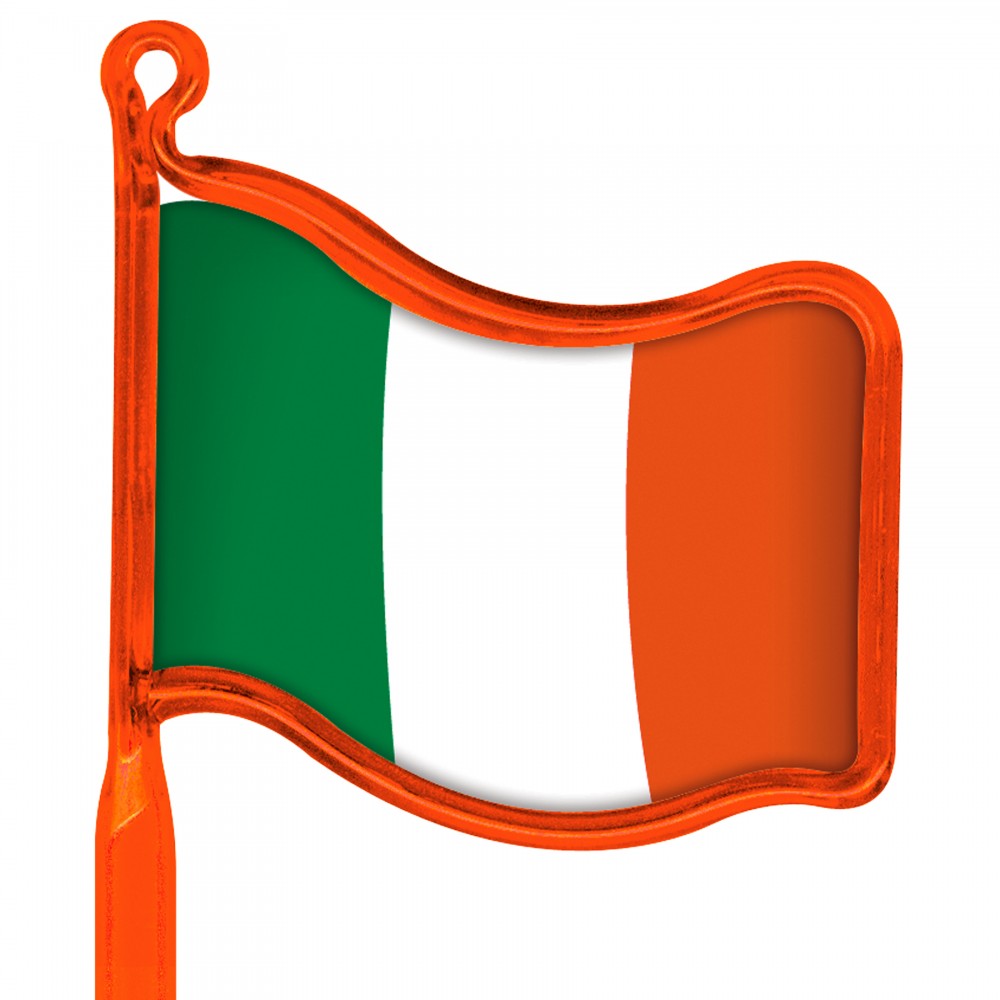 Inkbend Standard Billboard Pens W/ Ireland Flag Stock Insert Logo Branded