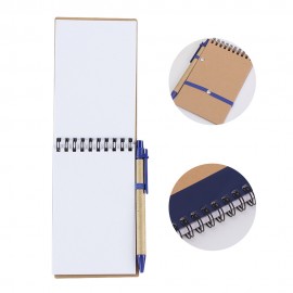 Custom Imprinted Spiral Notebook W/ Pen