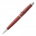 Custom Imprinted Terrific Timber-4 Ballpoint Pen w/Silver Middle Ring