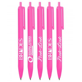 Click-A-Stick II - Awareness Pink Barrels Custom Engraved