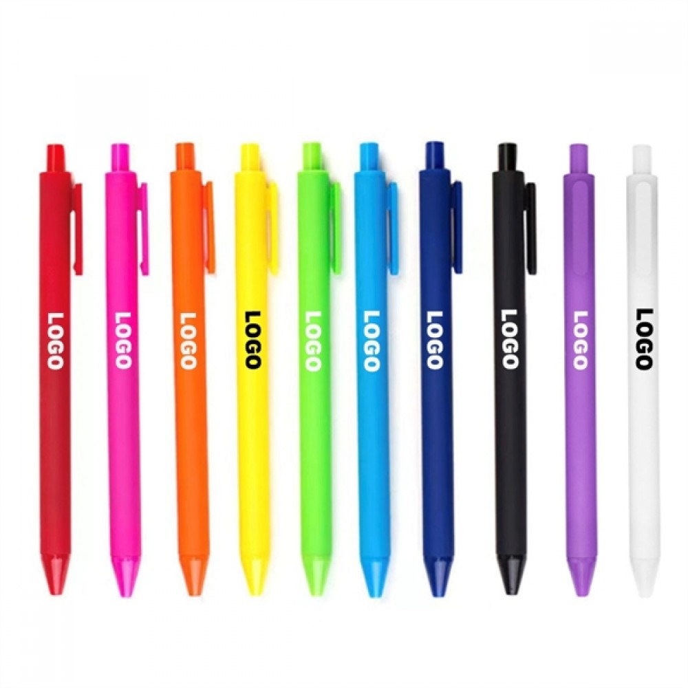 Candy Color Ballpoint Pen Logo Branded