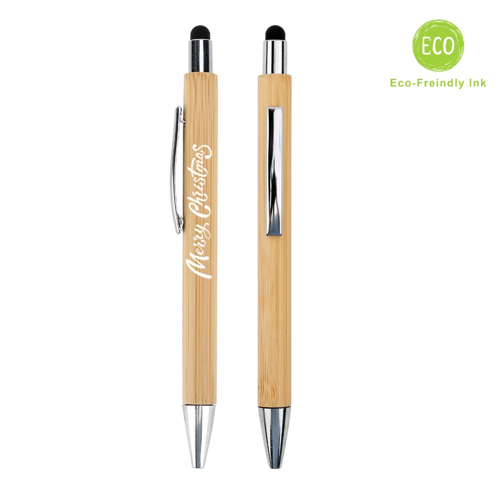 Bamboo Stylus Pen Custom Imprinted