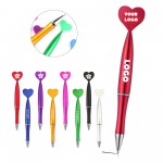 Logo Branded Heart Shaped Ballpoint Pen