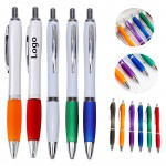 Plastic Push Type Ballpoint Pen Custom Imprinted