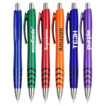 Custom Engraved Union Printed - Invigorate - Click Action Ballpoint Pens with 1-Color Logo