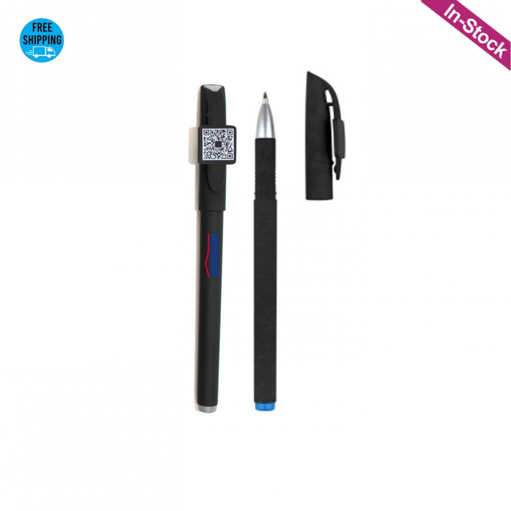 QR Code Promotional Gel Pen Custom Imprinted