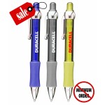 Custom Imprinted Union Printed - Summit - Clicker Pen with Grip- 1-Color Print - No Minimum - 341CV