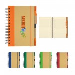 Jornikolor Eco-Inspired Hardcover Notebook & Pen Custom Imprinted