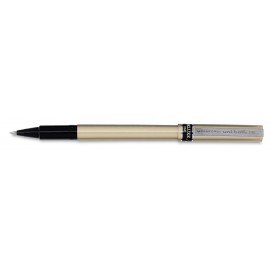Custom Engraved Uniball Deluxe Fine Point Champagne Gold/Black Ink Roller Ball Pen