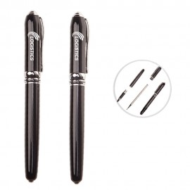 Custom Imprinted Premium Metal Business Pen w/Pocket Clip