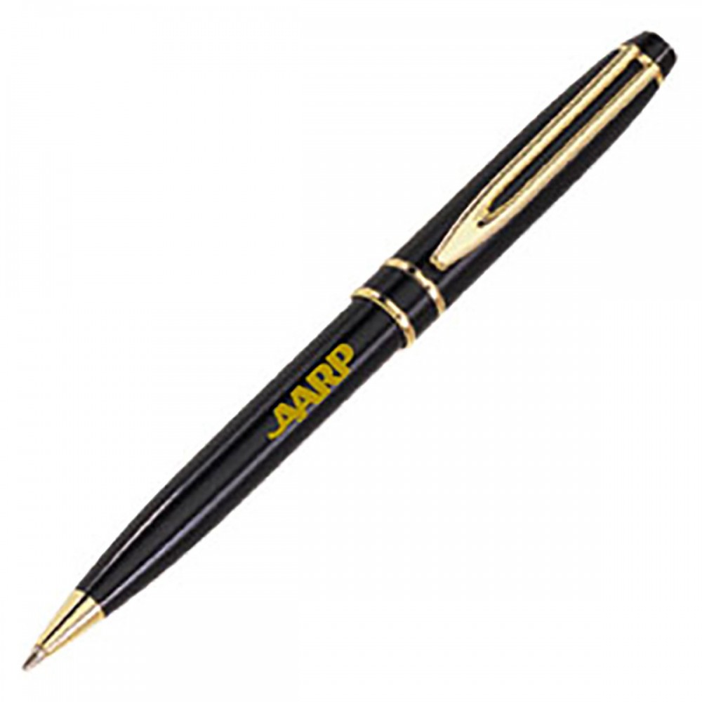 Brass Ballpoint Pen Logo Branded