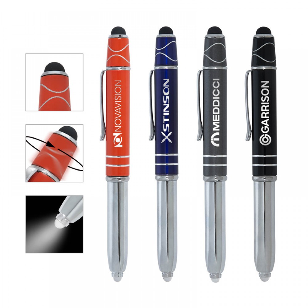 Custom Engraved Legacy Spin 4-in-1 Ballpoint Pen