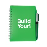 Logo Branded Spiral Notebook with Pen