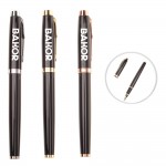 Premium Metal Ball Pen w/Pocket Clip Logo Branded