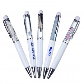 Custom Engraved Custom Liquid-Filled 3D Floaters Ballpoint Pen