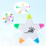 Multi-colour Star Highlighter Children's Gifts Student School Supplies Logo Branded