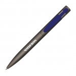 Harmony Pen - Gun Metal/Blue Custom Imprinted