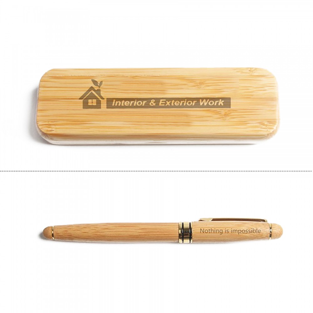 Wooden Fountain Pen Custom Engraved