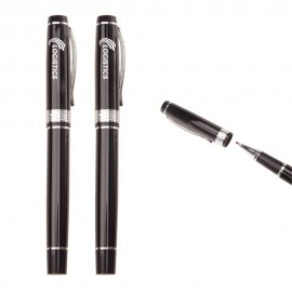 Logo Branded Luxury Stainless Steel Ball Pen