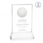 Logo Branded Pennington Award on Base - Optical 8" High