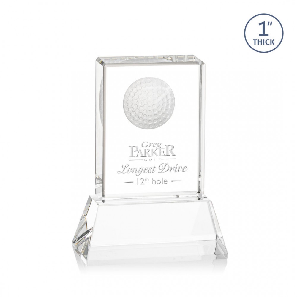 Pennington Award on Base - Optical 5" High with Logo