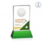 Promotional VividPrint Award on Base - Pennington/Green 7" H