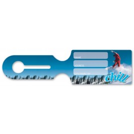 Personalized All-in-One Luggage Tags (2.5"x9.375" Rectangle)