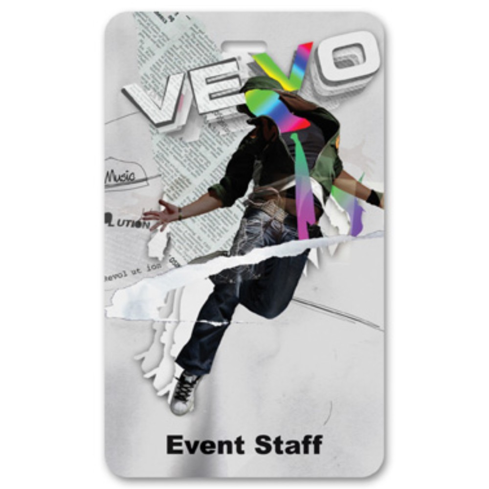 Personalized Laminated Event Tag (3"x5") Rectangle