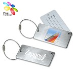 Promotional Stainless Steel Luggage Tag with Hide-In Address Card