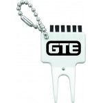 Golf Divot Tool With Cleaning Brush (5 Day Production) Logo Printed