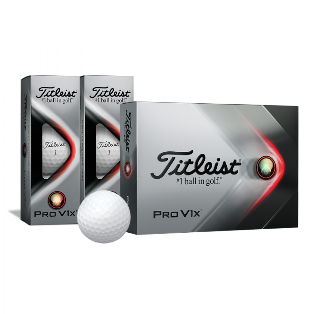 Personalized Titleist Pro V1x Golf Balls (Half Dozen)