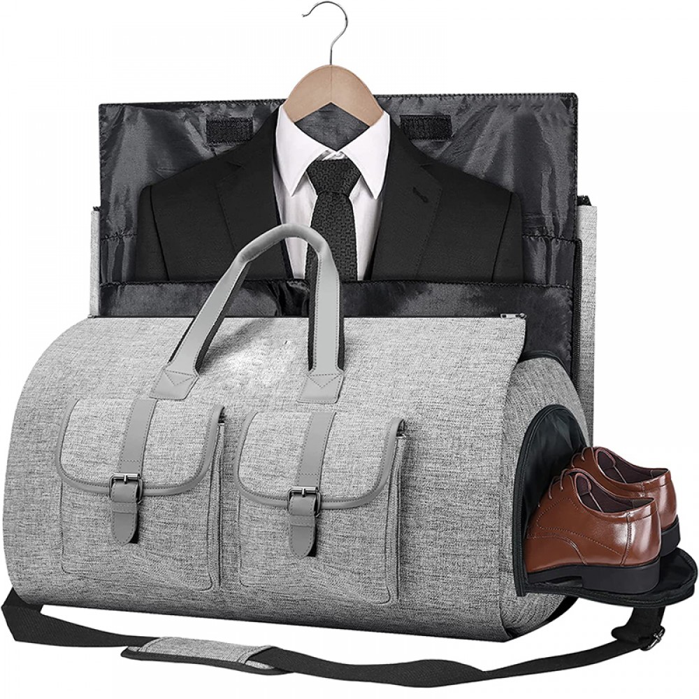 Large garment bags for travel Suit Weekend Flight Bag with Logo