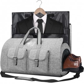 Customized Large garment bags for travel Suit Weekend Flight Bag