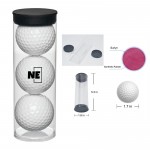 Personalized Triple Golf Ball Pack