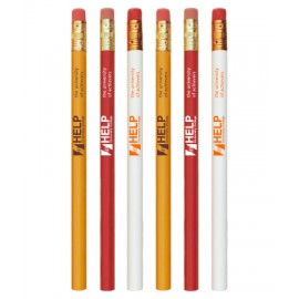 Custom Jumbo Pencils with Eraser - Imported