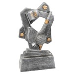 Customized Golf Triumph Resin Award - 5 1/2"