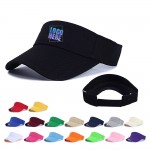 Full Color Imprint Outdoor Sport Sun Visor Cap with Logo