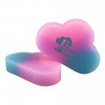 Cloud Shaped Rubber Eraser with Logo